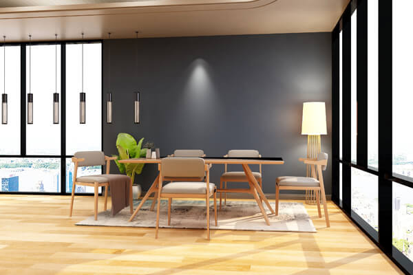 Modern Office Meeting Room For Company Wall Logo Mockup Modern Office Meeting Room For Company Wall Logo Mockup