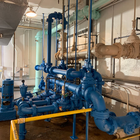 Industrial Pipes painted by Mongan Painting