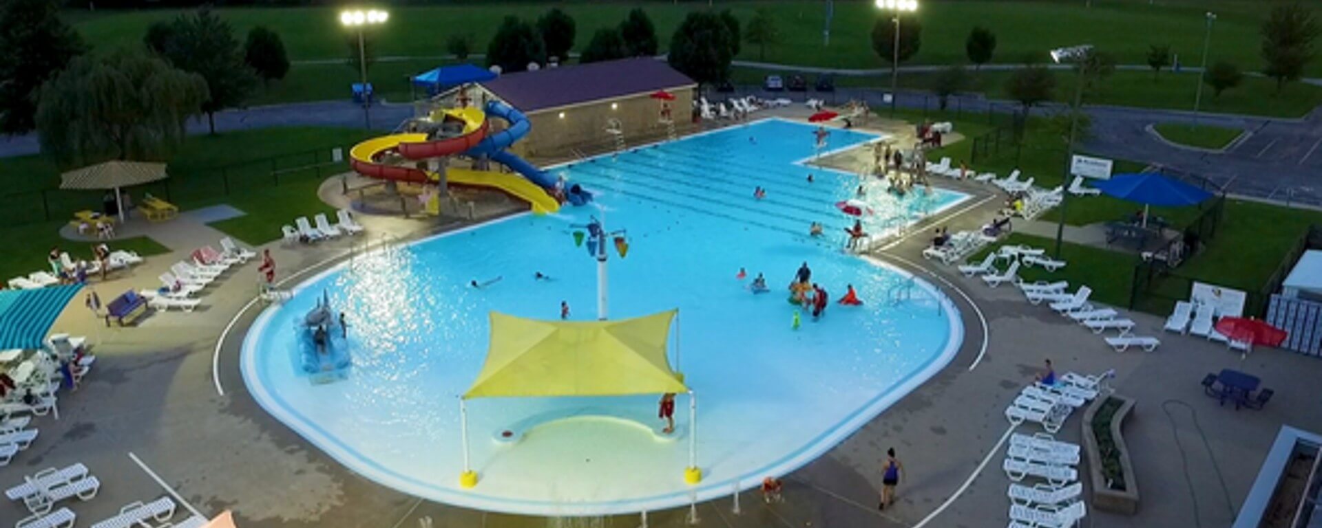 The Aquatics Center worked on by Mongan Painting
