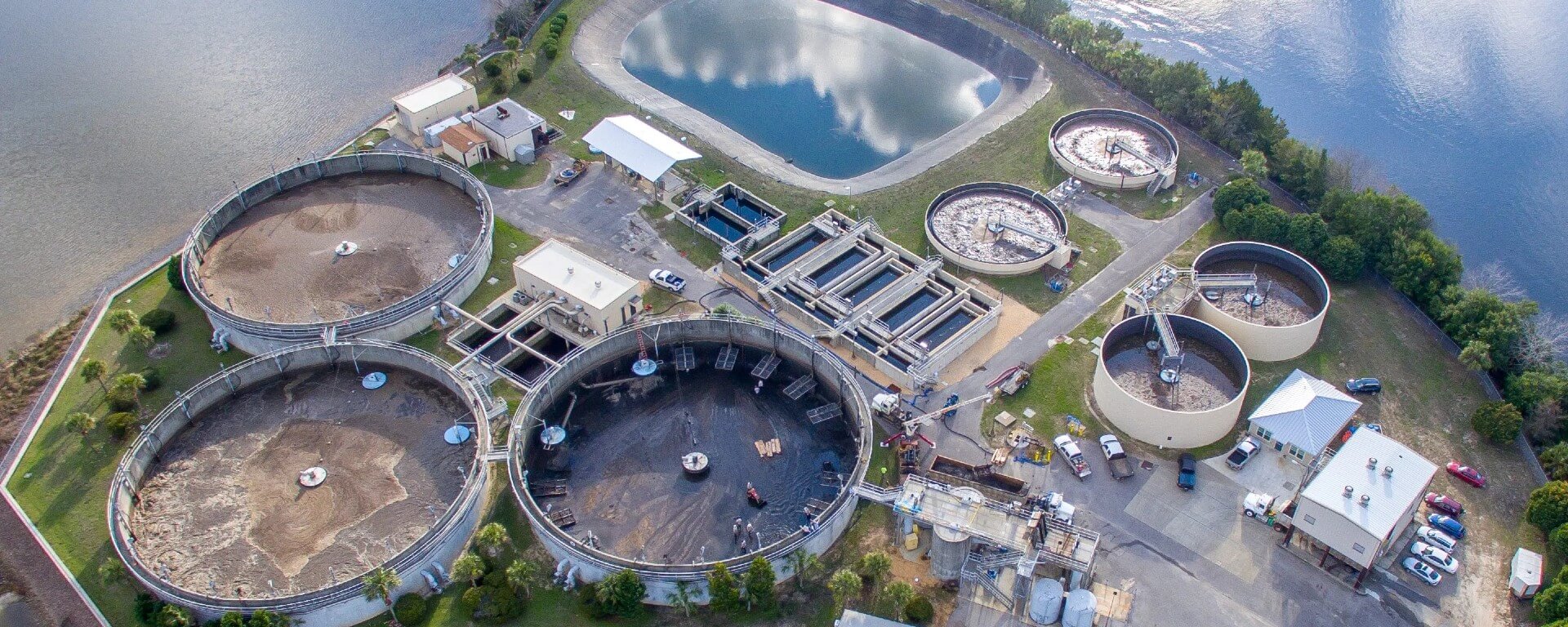 Waterwaste Plant worked on by Mongan Painting